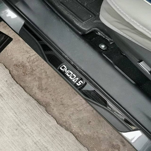 适用于25新欧萌达OMODA5门槛条迎宾踏板保护防踢防刮内饰汽车用品