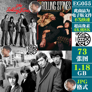 滚石乐队摇滚高清4K8K超高清手机电脑图片壁纸音乐海报JPG素材