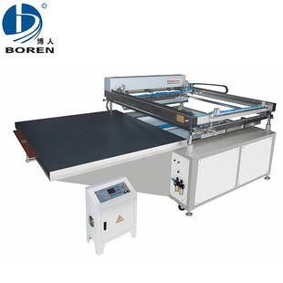 全自动丝网印机 大型平板玻璃网印机 厂家供应走台式 网印机