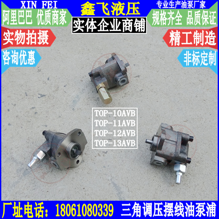 TOP-10AVB 11AVB 12AVB 13AVB MAVB三角调压阀摆线齿轮油泵浦
