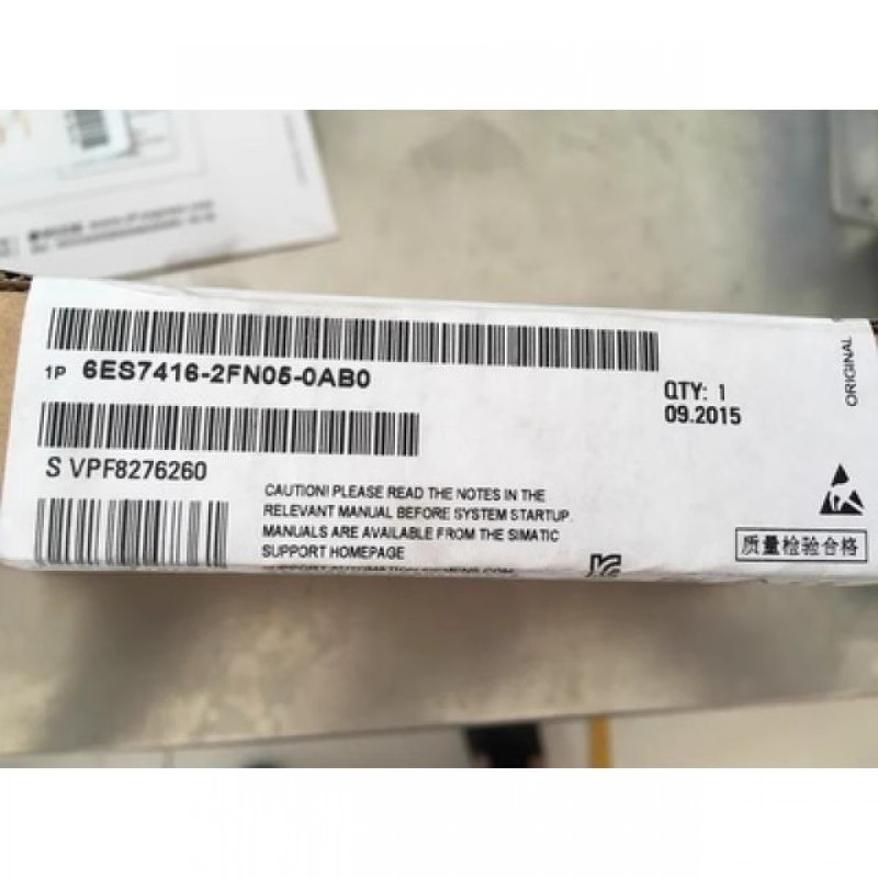 6ES7416-2FN05-0AB0全新CPU中央处理器