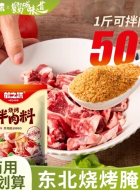 鹤之味烧烤拌肉料煨肉料烤肉腌料