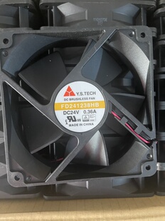 0.36A Y.S.TECH元 DC24V FD241238HB 12038变频器散热风扇 山