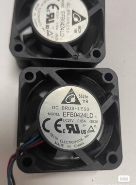 4020台达型号是EFB0424LD，电压24V，电流0.05A