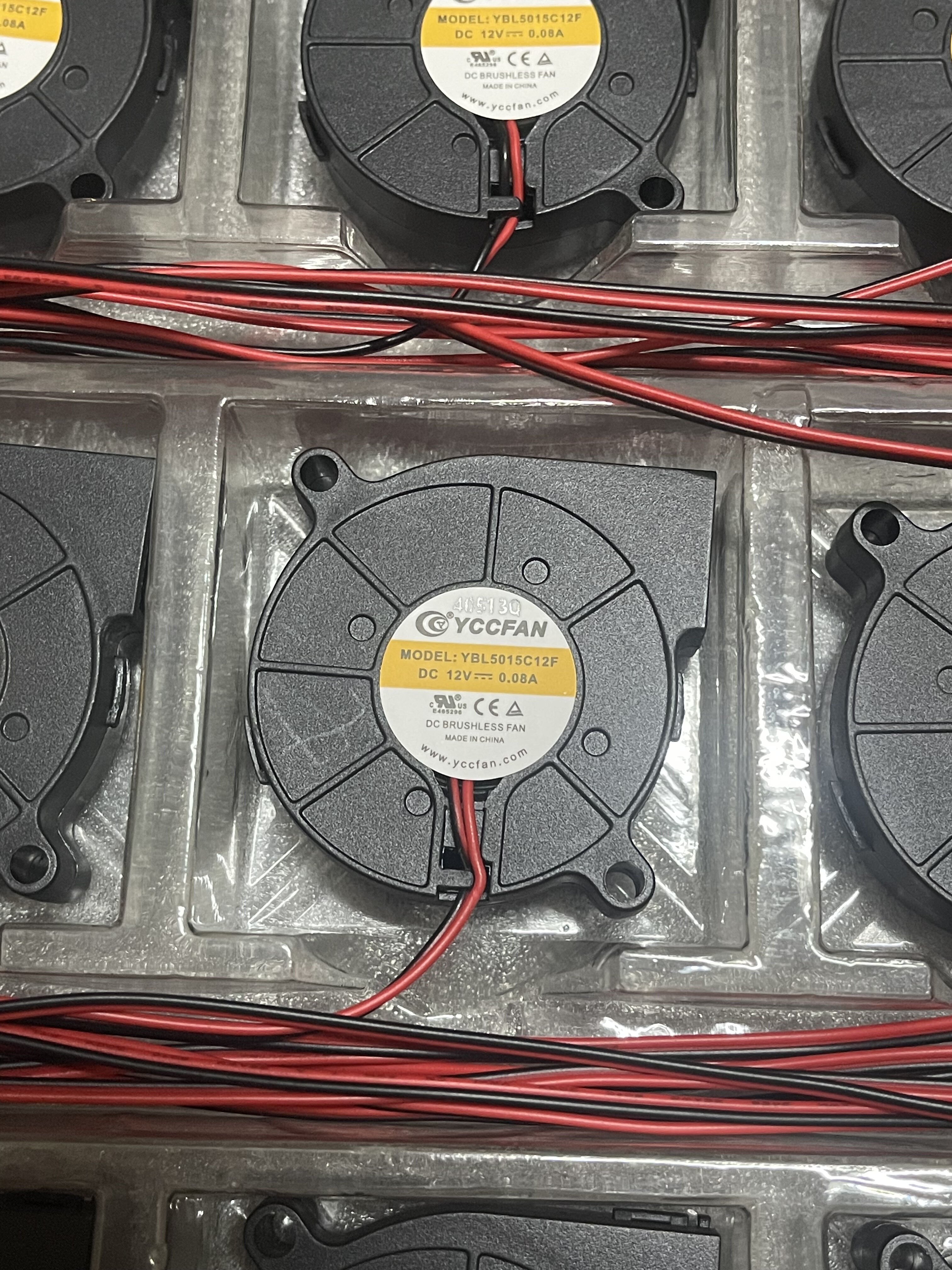 YBH5015S12 12V 0.08A 5015 5CM加湿器离心鼓风机涡轮风扇