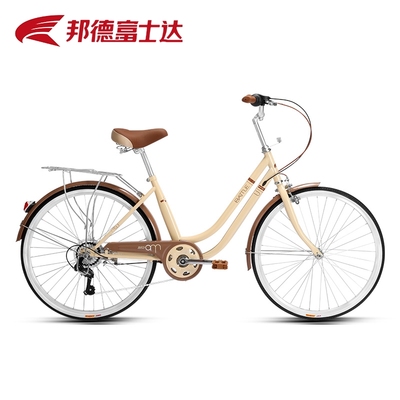 邦德富士达通勤自行车禧玛诺变速