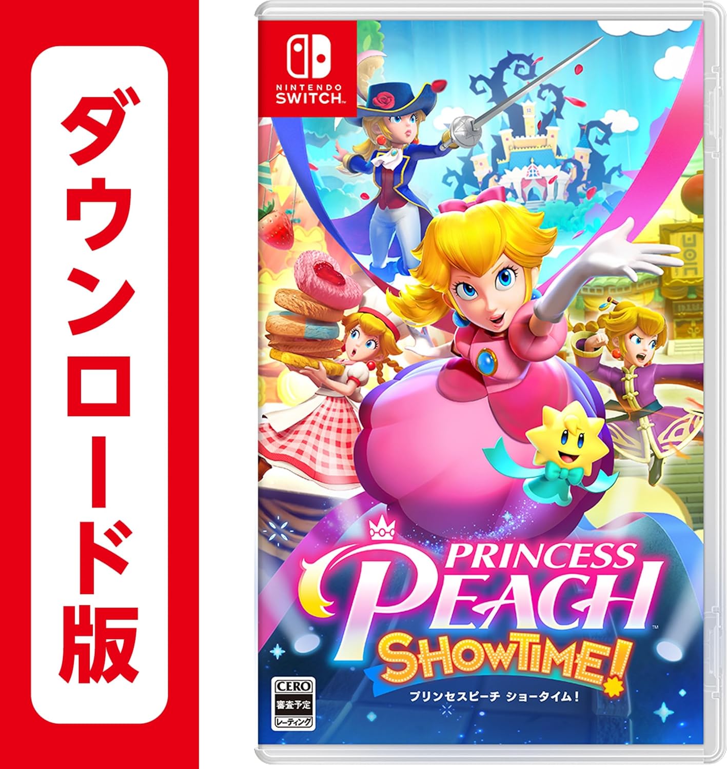 ns任天堂switch 碧姬公主 表演时刻 桃花公主 中文 数字版 下载码