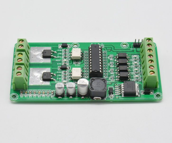 4入2出可编程晶体管PNP输出开发板 STC15W408AS晶体管控制开发板