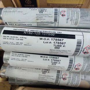 原装 美国SMC超合金ENiCrFe 镍基合金焊条ENi6082 182 现货3.2mm