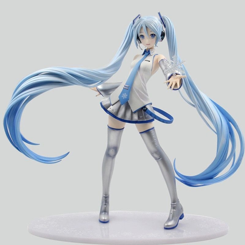 mx版 初音未来V3大初音雪初音手办 动漫美女二次元桌面模型摆件