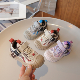 ABC ONE儿童运动鞋男童鞋子2026新款透气网面轻便机能宽头休闲鞋