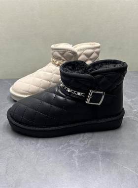 棉靴2024冬新款保暖雪地靴