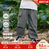 中大童儿童束脚休闲长裤 右欧男童工装 子春秋新款 童装 裤 女童户外裤