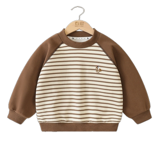 右欧男童卫衣春秋季新款宝宝套头衫韩版小童上衣婴儿衣服儿童童装