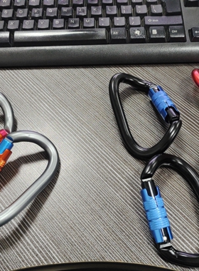 高空施工 扭曲锁25KN 两段自动扭曲主锁 户外扭曲锁  扭曲锁