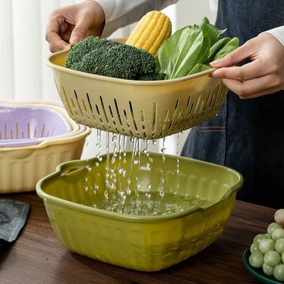 洗菜沥水双层厨房新款滤水漏