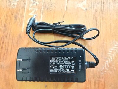原装福佳12V3000MA电源适配器 中控考勤机 电钢琴FJ-SW1203000U C