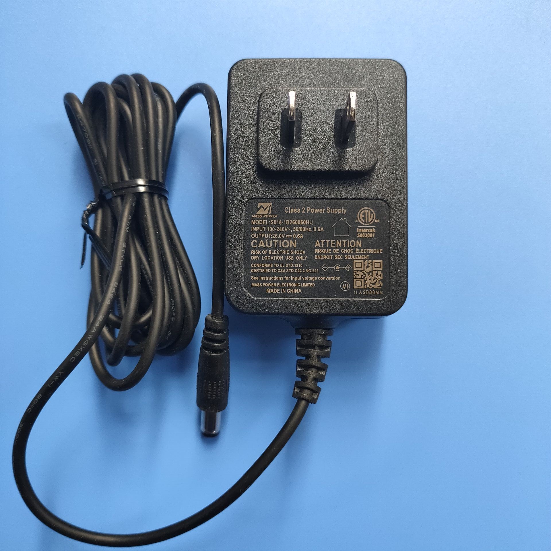 原装添可迈思普吸尘器26V0.6A充电器S018-1B260060HU电源适配器