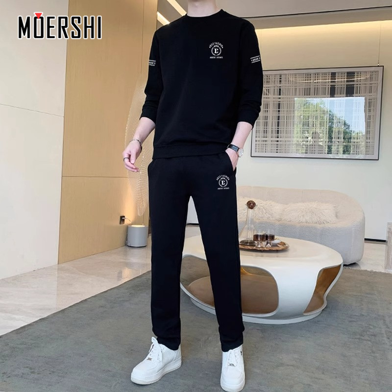 休闲运动服套装男2024春秋季新款