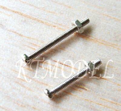 KTMODEL◆M2*15MM M2X30MM长螺丝螺杆适合舵角电机飞机主翼固定