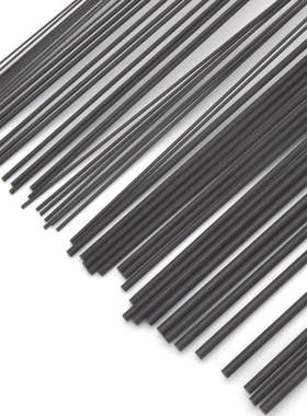 2MM实心碳纤杆/碳棒/航模飞机拉杆/室内F3PKT机加固用模型材料
