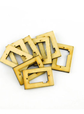 KTMODEL◆银燕辉胜SG90舵机安装座,9克舵机木架航空层板,泡沫飞机