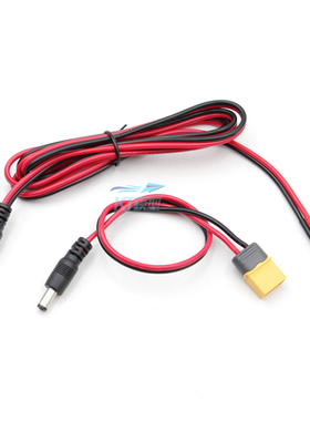 SKYZONE 肥鲨 DJ FPV眼镜电池电源线DC公头转接XT60 X30 T插公头