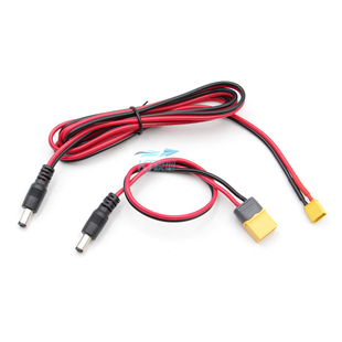 X30 SKYZONE FPV眼镜电池电源线DC公头转接XT60 T插公头 肥鲨