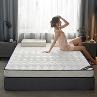 10cm memory foam sponge latex mattress topper pad sofe mattress thumbnail 2