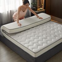 10cm memory foam sponge latex mattress topper pad sofe mattress thumbnail 7
