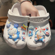 饰扣卡扣饰品 花crocs智必星装 卡通洞洞鞋 配饰可爱招财小猫crocs鞋