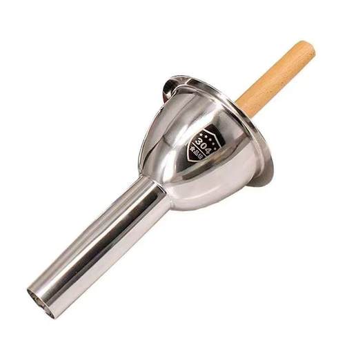 手工灌肠工具家用304不锈钢灌肠机漏斗管灌香肠器罐装香肠的机器