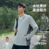 冰丝防晒衣男2025新款 夏季 防紫外线凉感透气波外套户外钓鱼防晒服