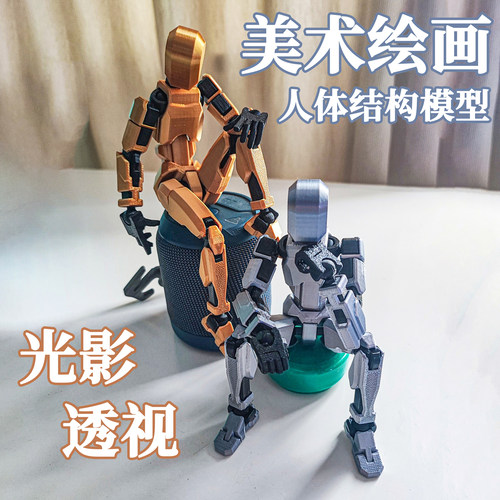 美术生人体绘画人偶大尺寸20CM