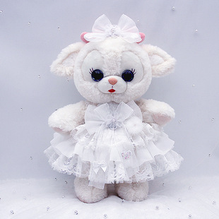 新款欣欣霓裳羽衣系列毛绒玩具公仔骨架款小鹿欣欣公主裙星黛露