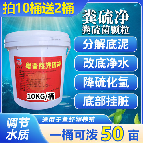 生物改底粪硫菌颗粒分解淤泥净水