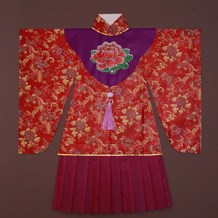 大版型老母款神袍纸衣服娘娘款仙家纸袍手工神仙长袍纱裙大袖大板
