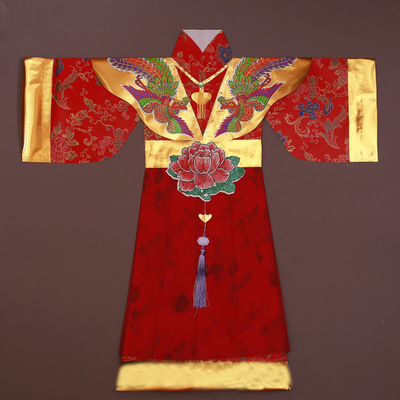 女款纸衣服云肩凤袍凤仙家
