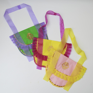 仙家的钱包仙家用品神仙纸包背包荷包钱叉子纸质纱包手工定制挎包