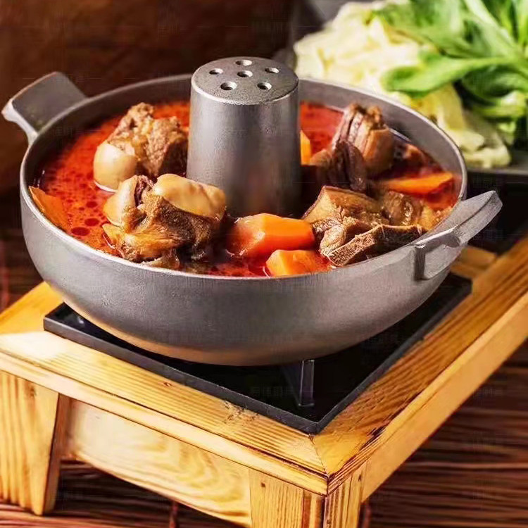 酒精炉电磁炉卡式炉通用象鼻火锅