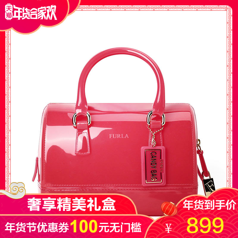 FURLA/ܽÀÅ®°ü ʱÉг±Á÷CANDYÐÝÏв¨Ê¿¶ÙÊÖÁàÊÖÌá¹û¶³°ü