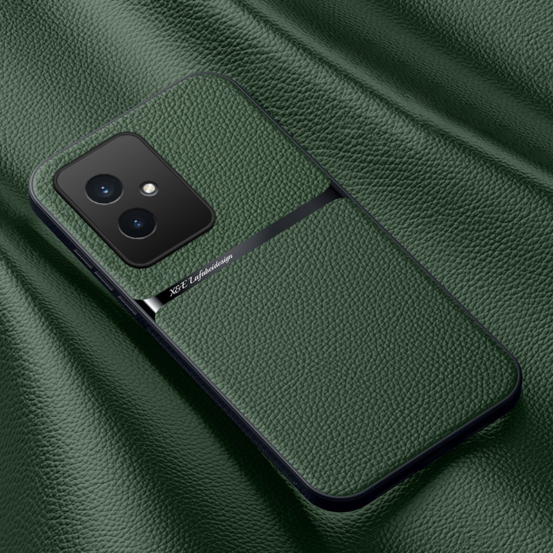 适用荣耀100素皮90磁吸手机壳80