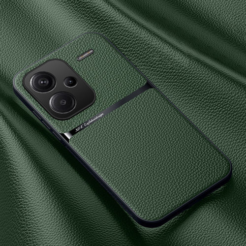 小米红米note13素皮磁吸手机壳