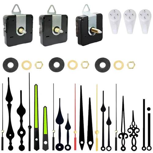 石英钟静音机芯diy个性化装饰品挂钟配件扫秒钟表芯金属铝指针