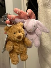 英国jELLYCAT巴塞罗熊手袋挂饰钥匙扣挂件玩偶孩毛绒泰迪熊送礼物