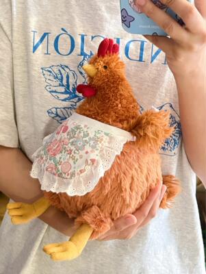 英国Jellycat塞西尔小鸡娃娃毛绒玩具安抚玩偶送礼情人节礼物公仔