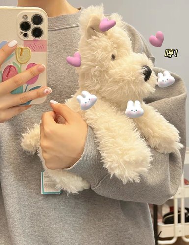 jellycat限定热门款式西高地狗狗