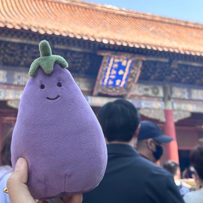 jellycat活泼茄子番茄生姜桃子菜