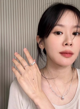 happyrim同款戒指金属ins女