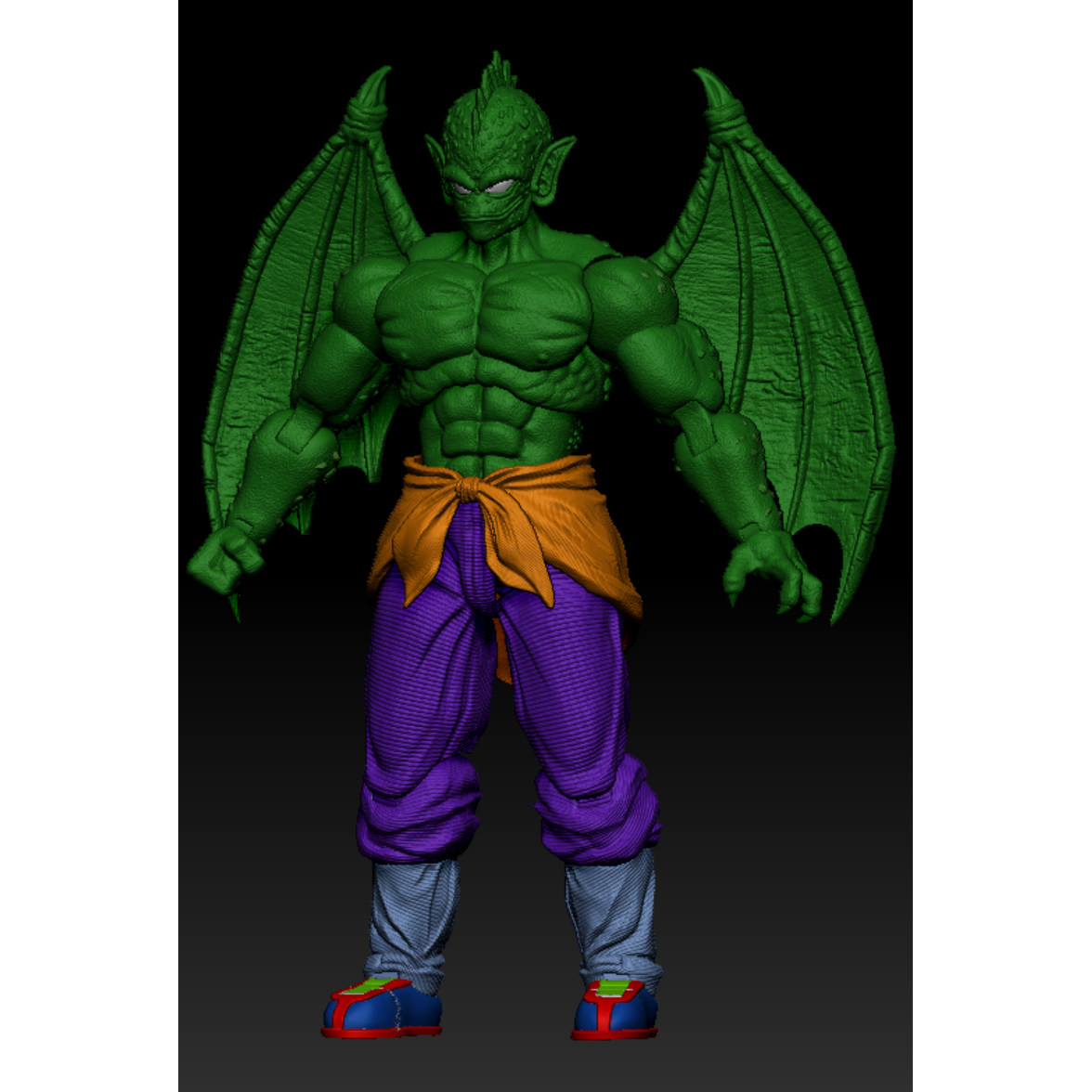七龙珠可动手办大鼓丹巴林魔族比克大魔王二代儿子孙悟空贝吉特gk图片